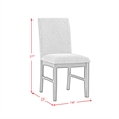 Picket House Furnishings Yorkshire  5PC Dining Set in Espresso