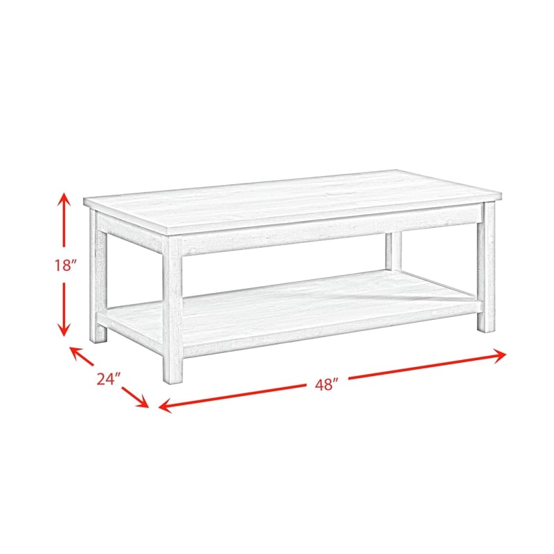 Picket House Furnishings Holmes Three Pack Occasional Set in Brown