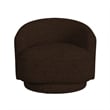 Picket House Furnishings Oasis Swivel Chair in JH Chocolate