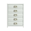 Picket House Furnishings Chett 5-Drawer Chest in White