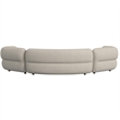 Picket House Furnishings Alessandra Sectional Set in Woolen Camel with 6 Pillows