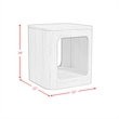 Picket House Furnishings Camelot End Table in Black