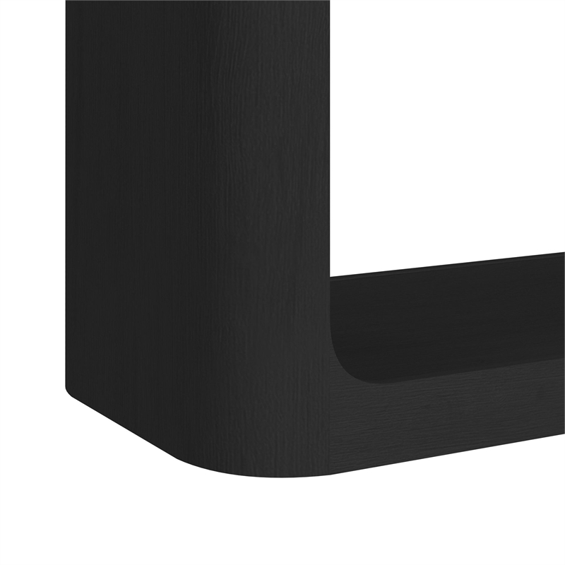 Picket House Furnishings Camelot Sofa Table in Black
