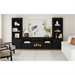 Picket House Furnishings Camelot Side Pier in Black