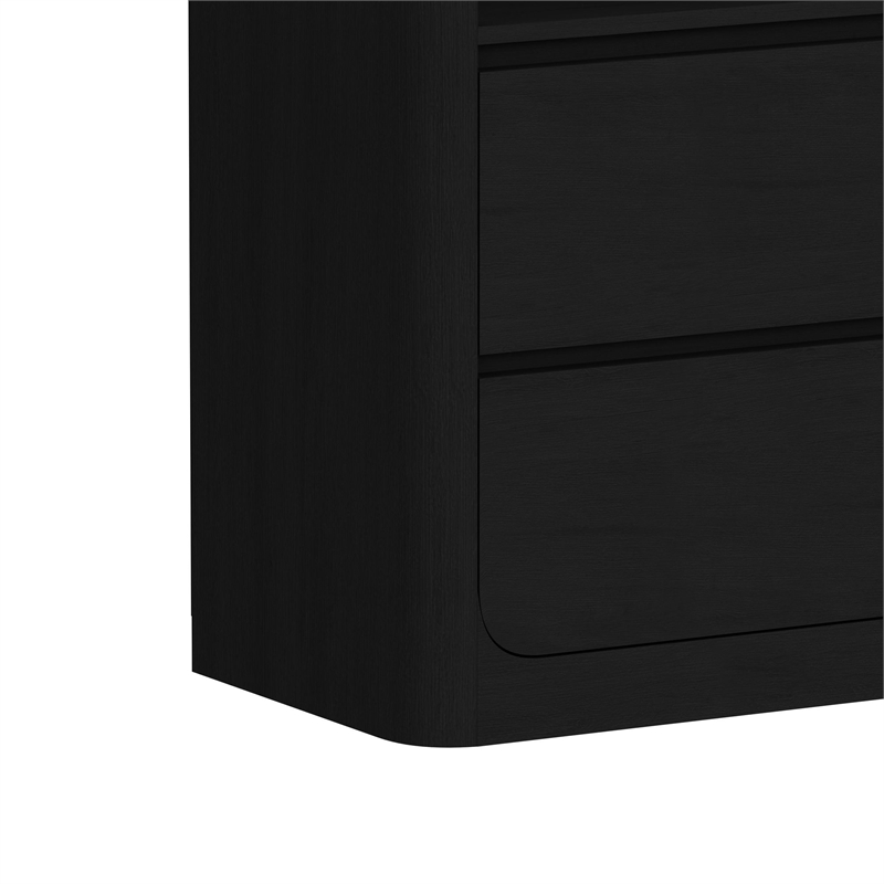 Picket House Furnishings Camelot Side Pier in Black