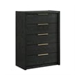 Picket House Furnishings Ardmore Bend Queen 5PC Bedroom Set in Black