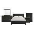 Picket House Furnishings Ardmore Bend Queen 5PC Bedroom Set in Black