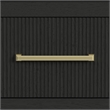 Picket House Furnishings Woodridge Side Piers in Black with Grain