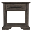 Picket House Furnishings Hyde End Table in Charcoal