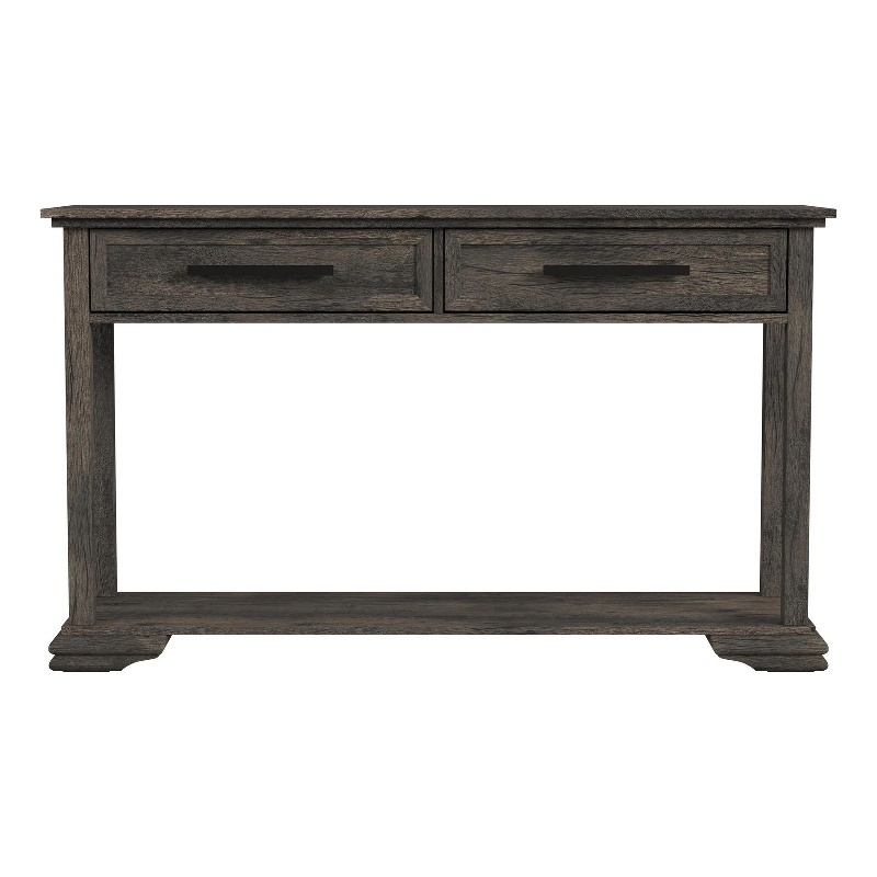 Picket House Furnishings Hyde Sofa Table in Charcoal