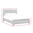 Picket House Furnishings Ardmore Bend Full 3PC Bedroom Set in Black