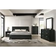 Picket House Furnishings Ardmore Bend Nightstand with USB in Black