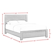 Picket House Furnishings Ardmore Bend Queen Bed in Black