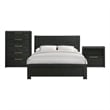 Picket House Furnishings Ardmore Bend Queen 3PC Bedroom Set in Black
