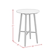 Picket House Furnishings Orlando Bar Table in Black