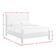 Picket House Furnishings Joanna Full 5PC Bedroom Set in Natural