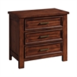 Picket House Furnishings Damen King Storage 3PC Bedroom Set in Rich Cherry