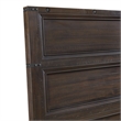Picket House Furnishings Canyon Ridge Queen Storage 4PC Bedroom Set in Charcoal