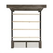 Picket House Furnishings Paterson King Storage 3PC Bedroom Set in Grey