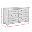 Picket House Furnishings Memphis Queen 5PC Bedroom Set