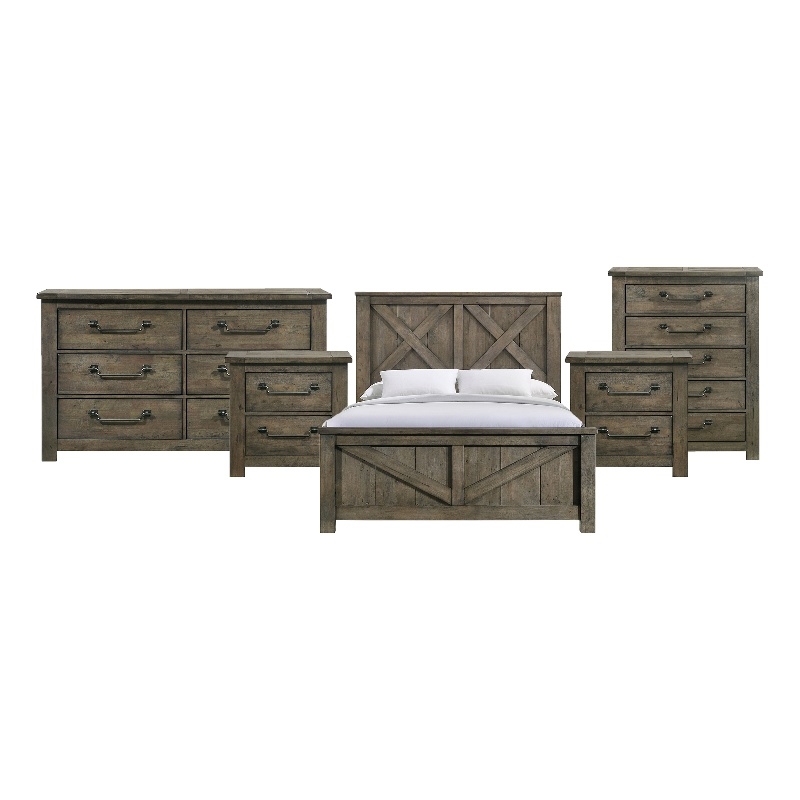 Picket House Furnishings Memphis Queen 5PC Bedroom Set