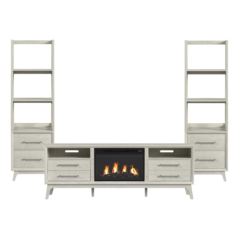 Picket House Furnishings Clare 4PC Entertainment Unit With 71