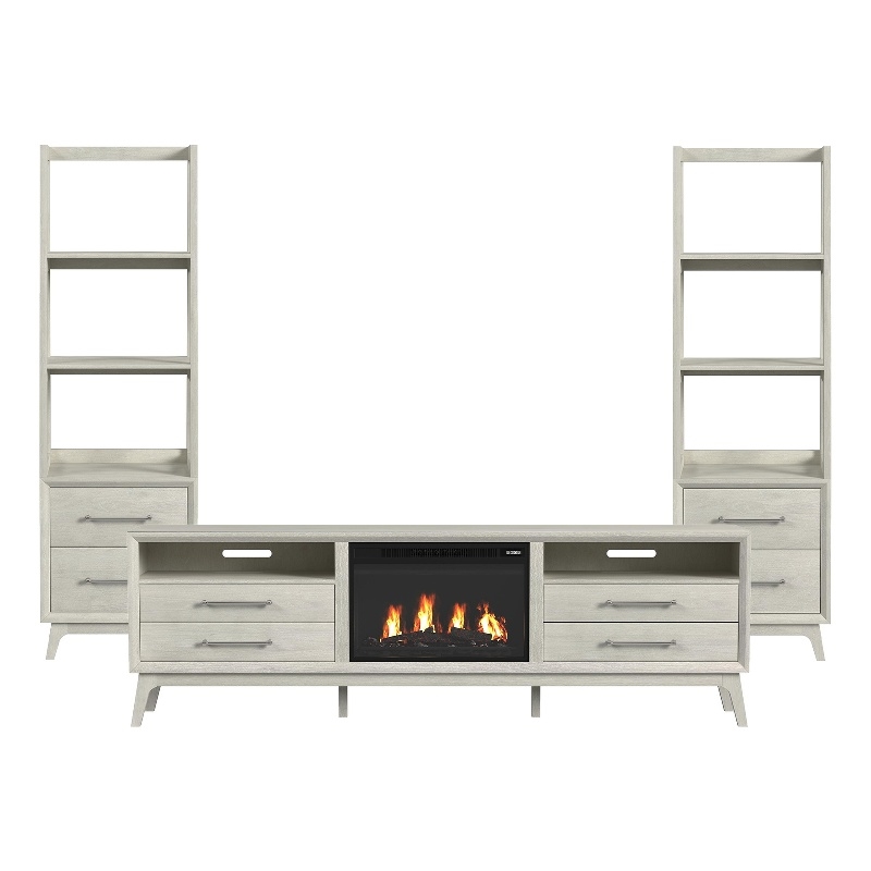Picket House Furnishings Clare 4PC Entertainment Unit With 82
