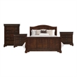 Picket House Furnishings Conley Cherry Queen Sleigh 4PC Bedroom Set
