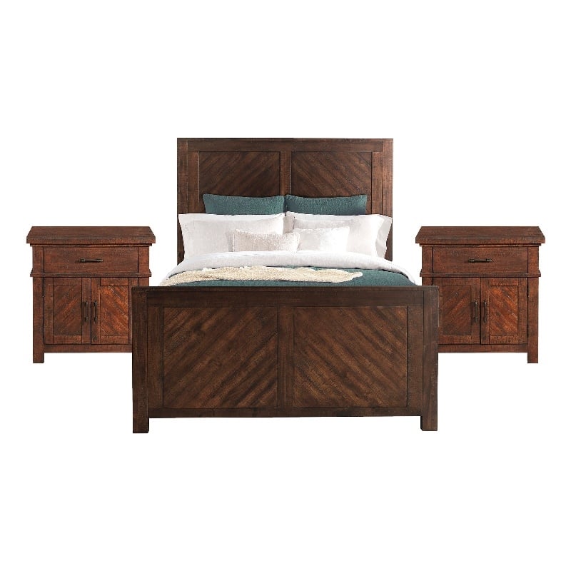 Picket House Furnishings Dex Queen Platform Storage 3PC Bedroom Set