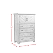 Picket House Furnishings Dex King Platform Storage 4PC Bedroom Set