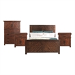 Picket House Furnishings Dex King Platform Storage 4PC Bedroom Set