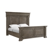 Picket House Furnishings Paterson King 4PC Bedroom Set in Grey