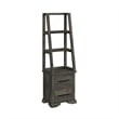 Picket House Furnishings Hyde 4PC Entertainment Unit With 71'' TV Console in Charcoal
