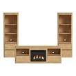 Picket House Furnishings Camelot 4PC Entertainment Unit With 71