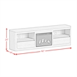Picket House Furnishings Camelot 4PC Entertainment Unit With 82