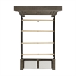 Picket House Furnishings Paterson Queen Storage 3PC Bedroom Set in Grey