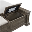 Picket House Furnishings Paterson Queen Storage 3PC Bedroom Set in Grey