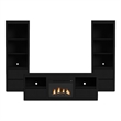 Picket House Furnishings Camelot 4PC Entertainment Unit With 71