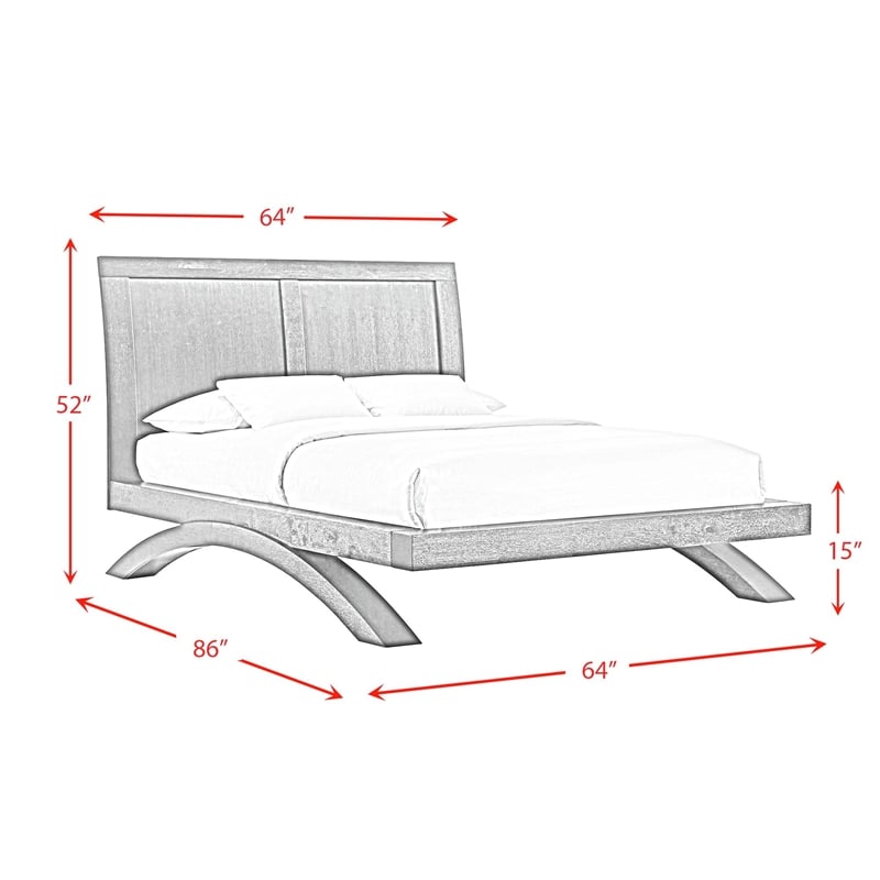 Picket House Furnishings Kenn Full 3PC Bedroom Set in Black