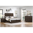 Picket House Furnishings Canyon Ridge Queen Storage 4PC Bedroom Set in Charcoal