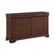 Picket House Furnishings Stark Queen 5PC Bedroom Set in Cherry
