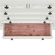 Picket House Furnishings Sumner King 4PC Bedroom Set in Antique White