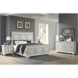Picket House Furnishings Sumner Queen 4PC Bedroom Set in Antique White