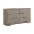 Picket House Furnishings Argo King 4PC Bedroom Set in Grey