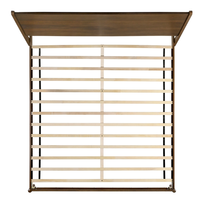 Picket House Furnishings Zuma King 4PC Bedroom Set in Walnut