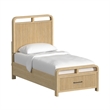 Picket House Furnishings Woodridge Twin Storage 3PC Bedroom Set in Natural