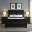 Picket House Furnishings Sumner King 3PC Bedroom Set in Black