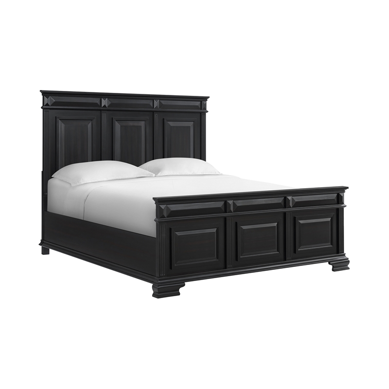 Picket House Furnishings Sumner King 3PC Bedroom Set in Black
