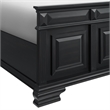 Picket House Furnishings Sumner King 4PC Bedroom Set in Black