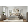 Picket House Furnishings Argo King 5PC Bedroom Set in Grey